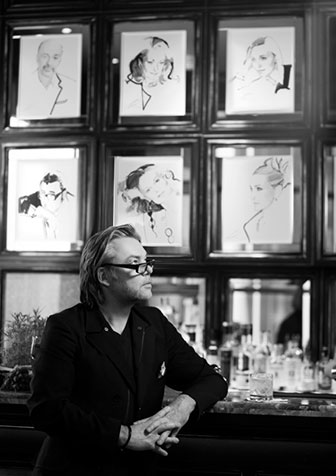 David Downton at Claridge's